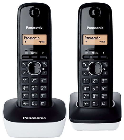 Teléfono Inalámbrico Panasonic KX-TG1612 Dúo 