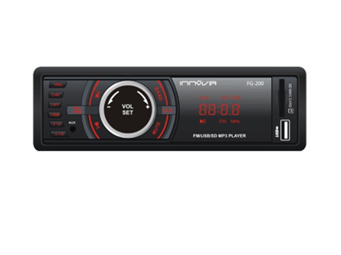 Radio para coche con MP3 y pantalla LED Innova FG-200