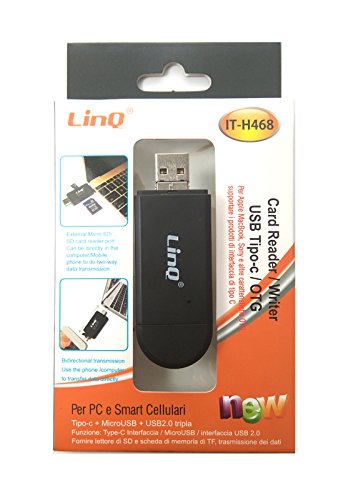 Lector de tarjetas TPC+MICRO+USB IT-H468 LINQ