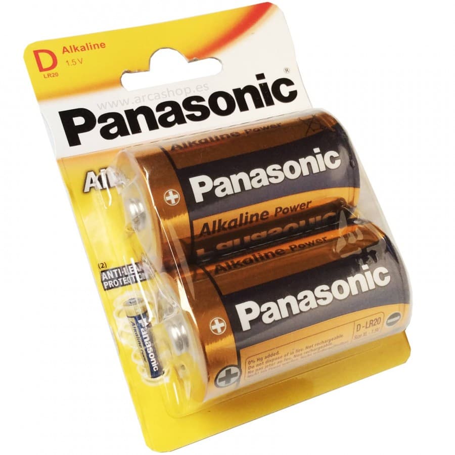Pila Panasonic Alkaline power D
