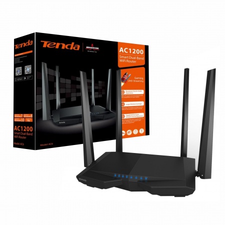 Router WiFi Tenda AC1200 Smart Dual Ban