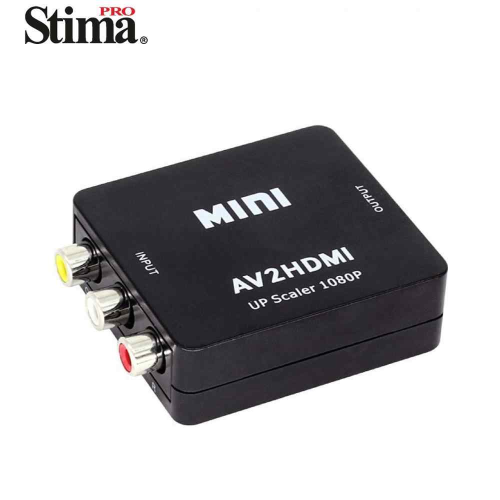 STIMA SAV-8045 Adapatador AVRCA CVBS a HDMI Hembra v1.3