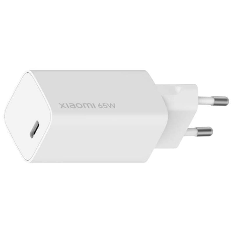 Cargador de Pared Xiaomi Mi Fast Charger/ 1xUSB Tipo-C/ 65W