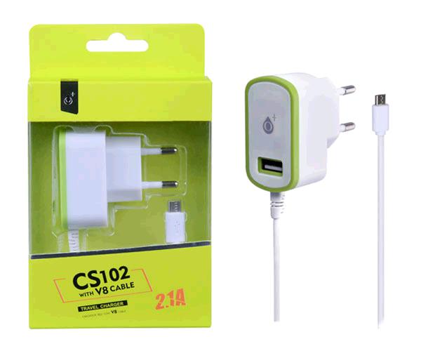 CARGADOR MICRO-USB CS106 2.4A 