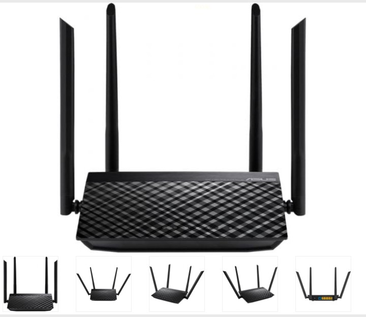 Router Inalámbrico Asus RT-AC1200 V2/ WiFi 6/ 1200Mbps/ 2.4GHz 5GHz/ 4 Antenas/ WiFi 802.11ax/ac/n/a/ - n/b/g