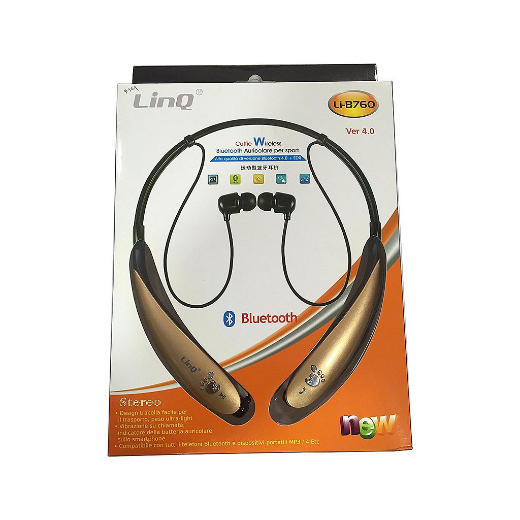 Auricular para hacer deporte Bluetooth 4.0+EDR LinQ Li-B760 