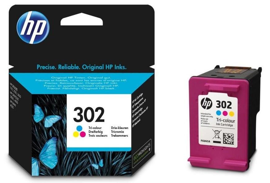 Cartucho original HP 302 color