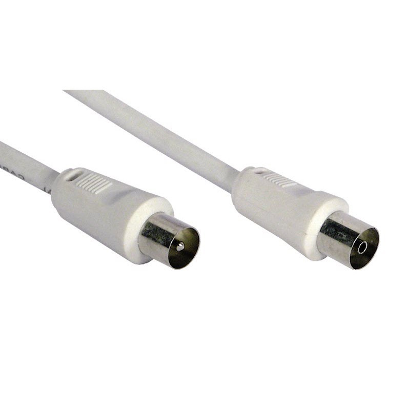 Cable coaxial de antena TV 5m