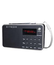 Radio portátil FM Sytech SY1638 
