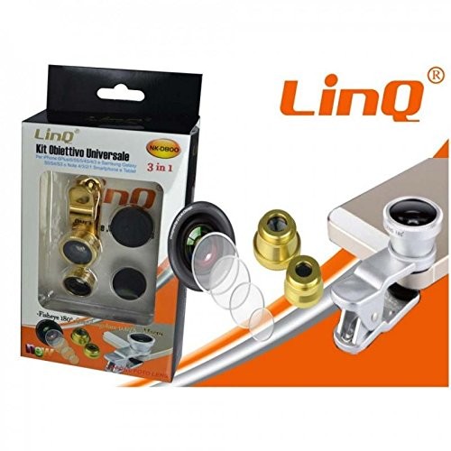 Kit de objetivos para móviles 3en1 LinQ NK-D800