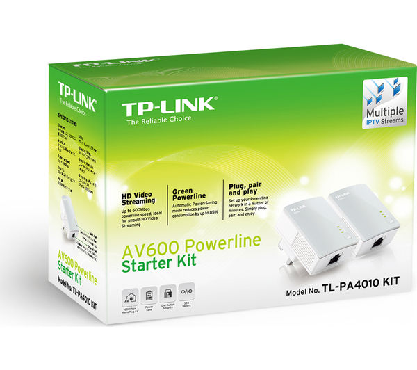 Kit de inicio con Nano Adaptadores Powerline AV500 