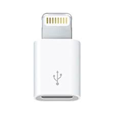 Adaptador conexión Iphone 6 a micro Usb