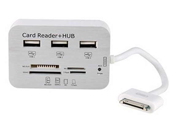 Conector Dock a lector tarjetas/3usb