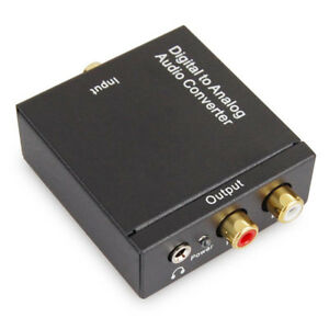 Convertidor de audio digital-analógico linQ FO-AV35  