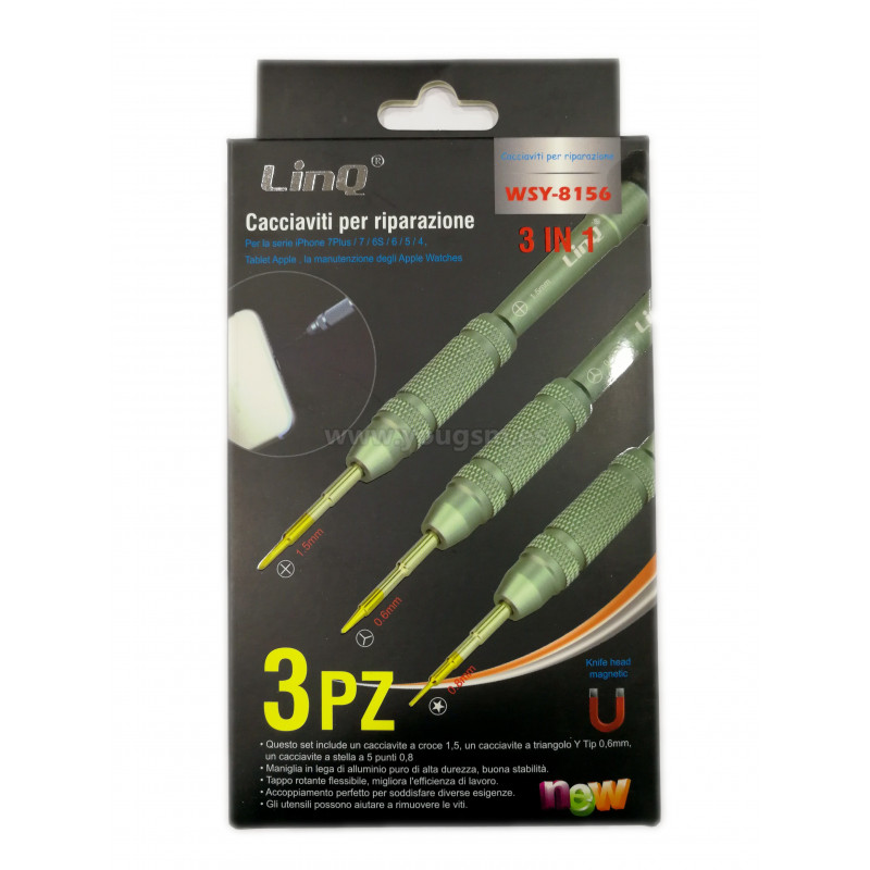 Kit de destornilladores LinQ WSY-8156 