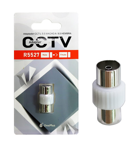 Adaptador CCTV Macho a Hembra Antena TV OnePlus R5527