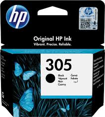 Cartucho original HP 305 negro