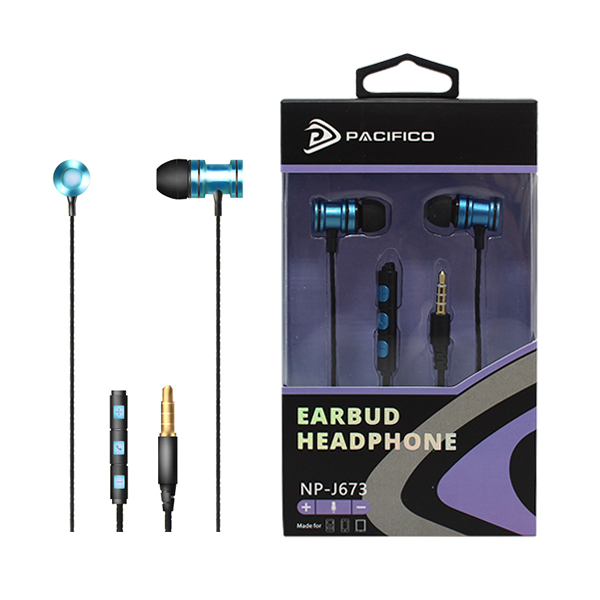 Auriculares con micrófono Pacífico NP-J673