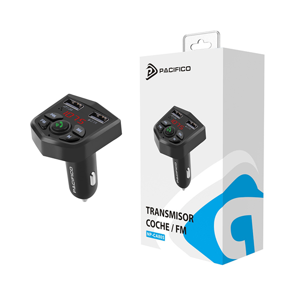 Transmisor de coche Bluetooth FM Pacífico NP-CA805