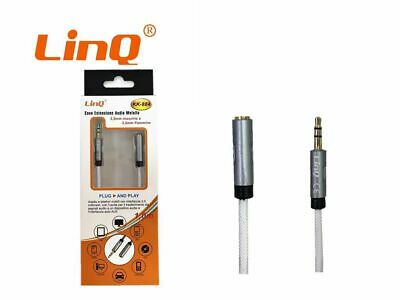 Cable mini jack 3.5m M/H linQ KK-884 1M 