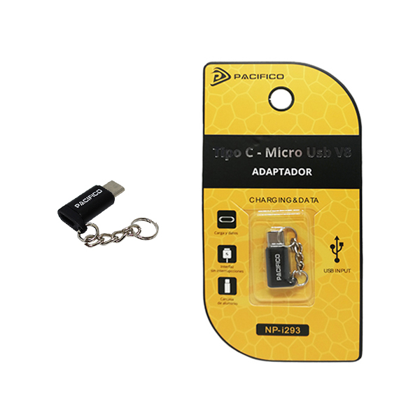 Mini adaptador Tipo C a Micro USB Pacífico NP-i293