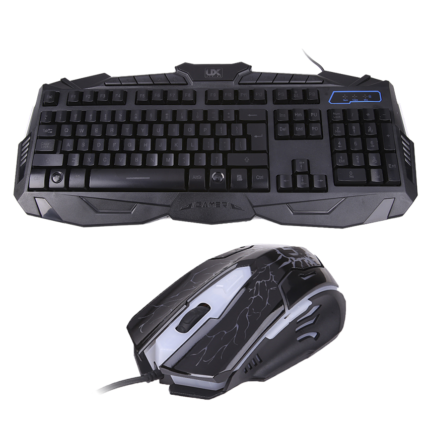 Combo Gaming (Teclado + Ratón) HV-KB550CM